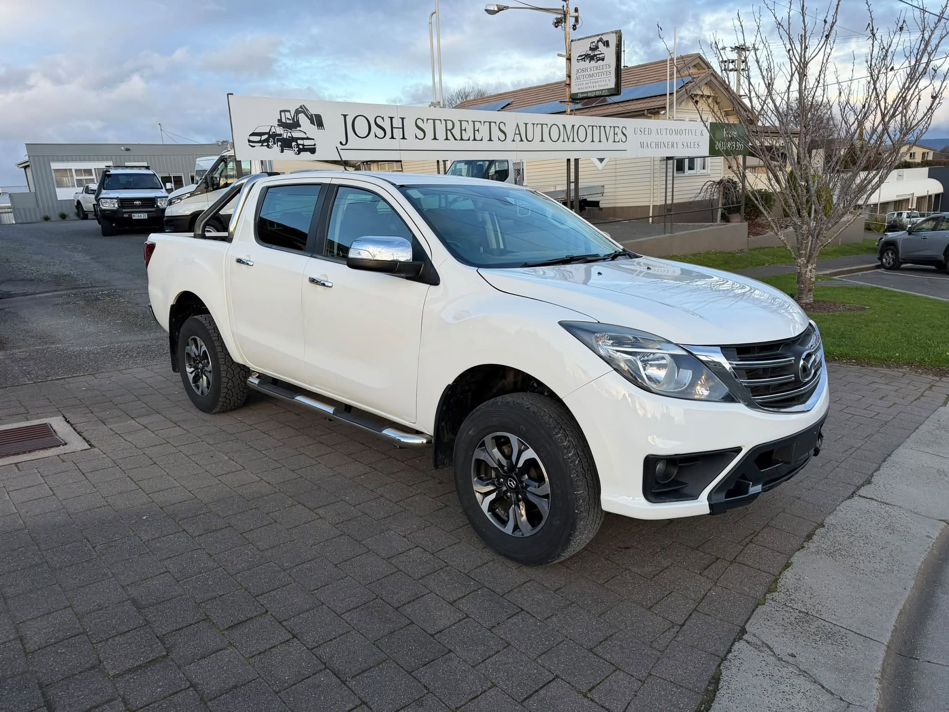 2019 Mazda BT-50 GT ute on the Streets Automotives yard